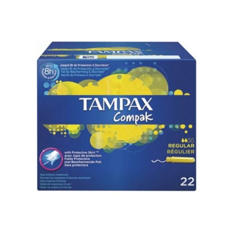 TAMPONES TAMPAX REGULAR