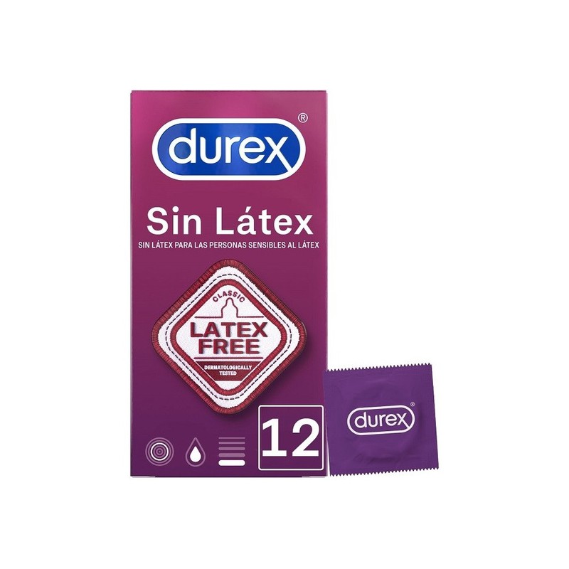 DUREX SIN LATEX 12 UDS