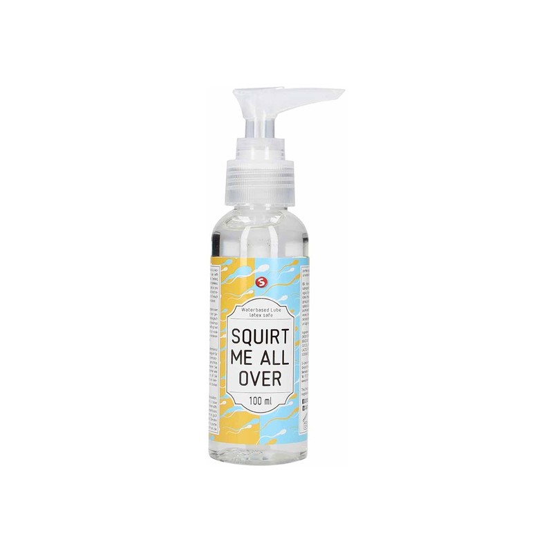 LUBRICANTE BASE AGUA - SQUIRT ME ALL OVER - 100 ML