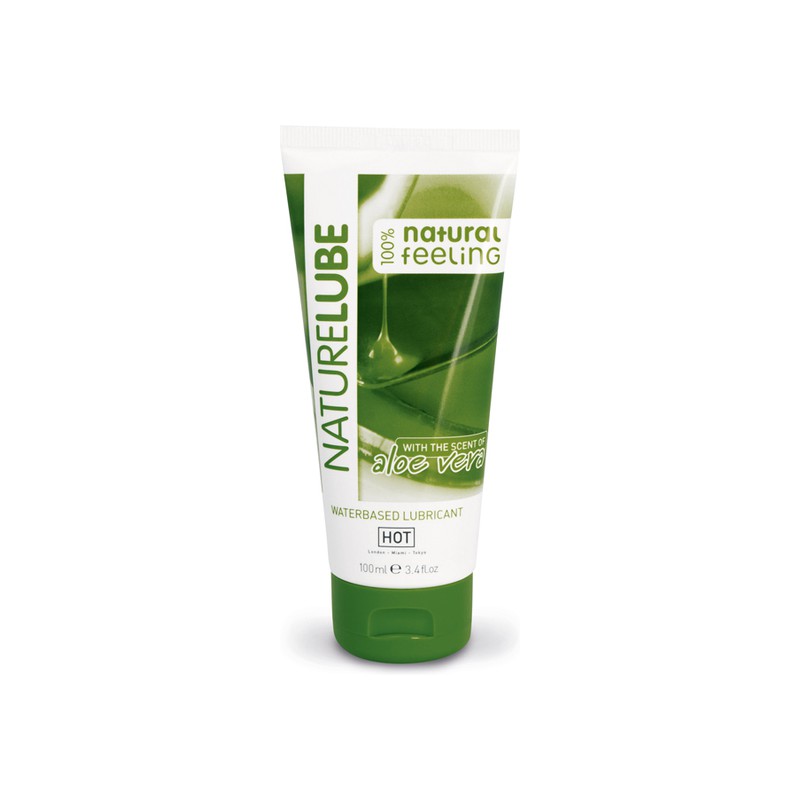 HOT NATURE LUBRICANTE ALOEVERA 100 ML