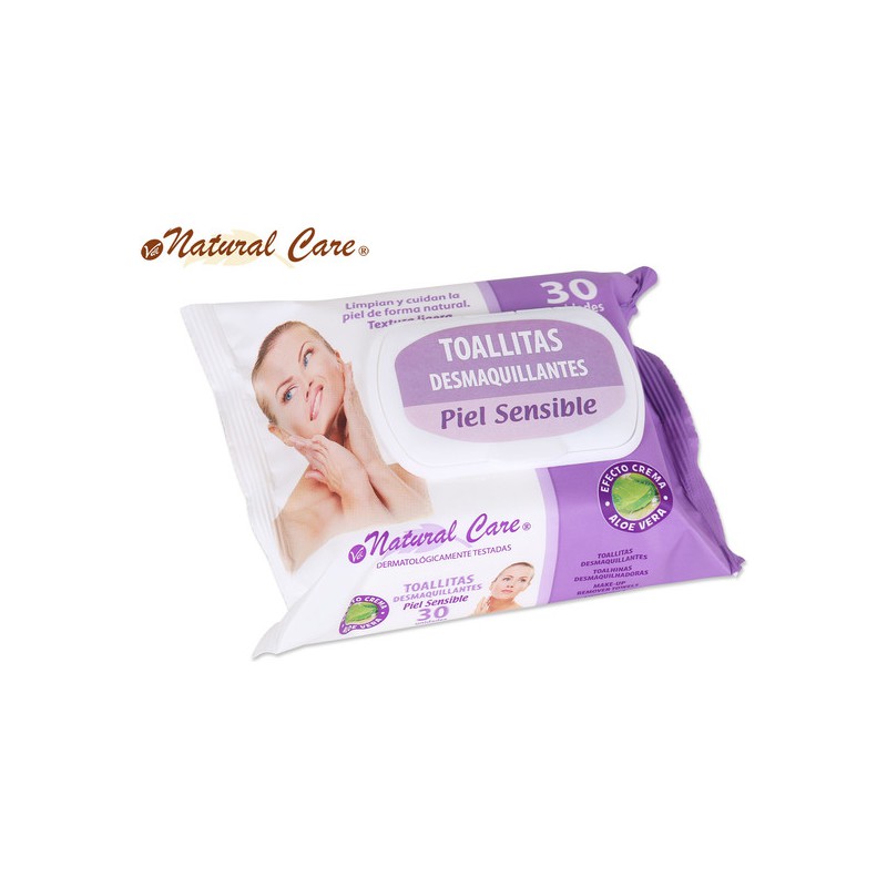 TOALLITA DESMAQUILLANTE 30UD C/TAPA NATURAL CARE