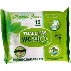 TOALLITA WC BIO 15 UDS...