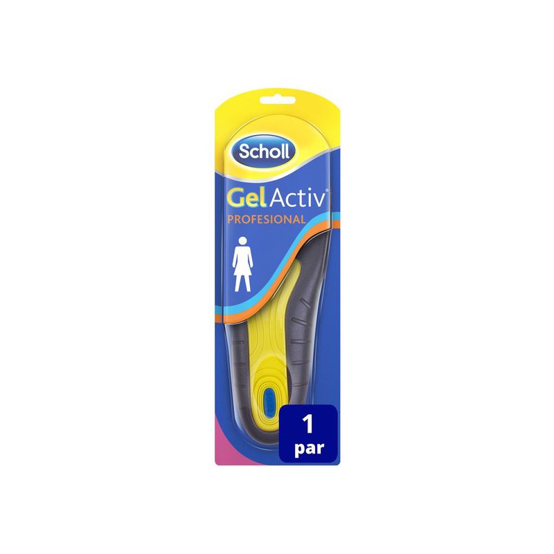 SCHOLL GELACTIV USO PROFESIONAL PLANTILLAS MUJER