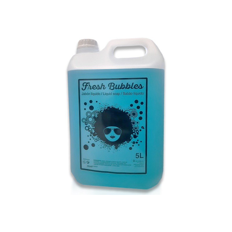 JABÓN LÍQUIDO FRESH BUBBLES DERMOSAN EN GARRAFA 5L