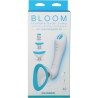 BLOOM -VENTOSA DE CLITORIS Y PEZONES /TURQUESA,BLANCO