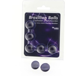 5 BRAZILIAN BALLS EXPLOSION DE AROMAS GEL EXCITANTE EFECTO ELECTRIC VIBRACIÓN