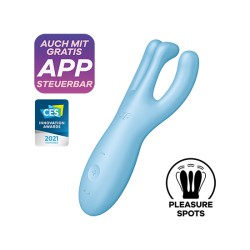 SATISFYER THREESOME 4 CONNECT - AZUL