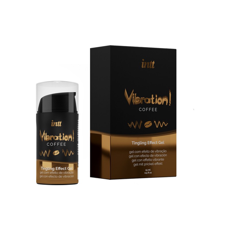 INTT VIBRADOR LÍQUIDO CAFÉ - 15ML