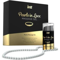 INTT PEARLS IN LOVE - GEL DE MASAJE CON COLLAR DE PERLAS