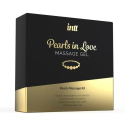 INTT PEARLS IN LOVE - GEL DE MASAJE CON COLLAR DE PERLAS