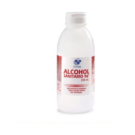 ALCOHOL SANITARIO 96. 250 ML.