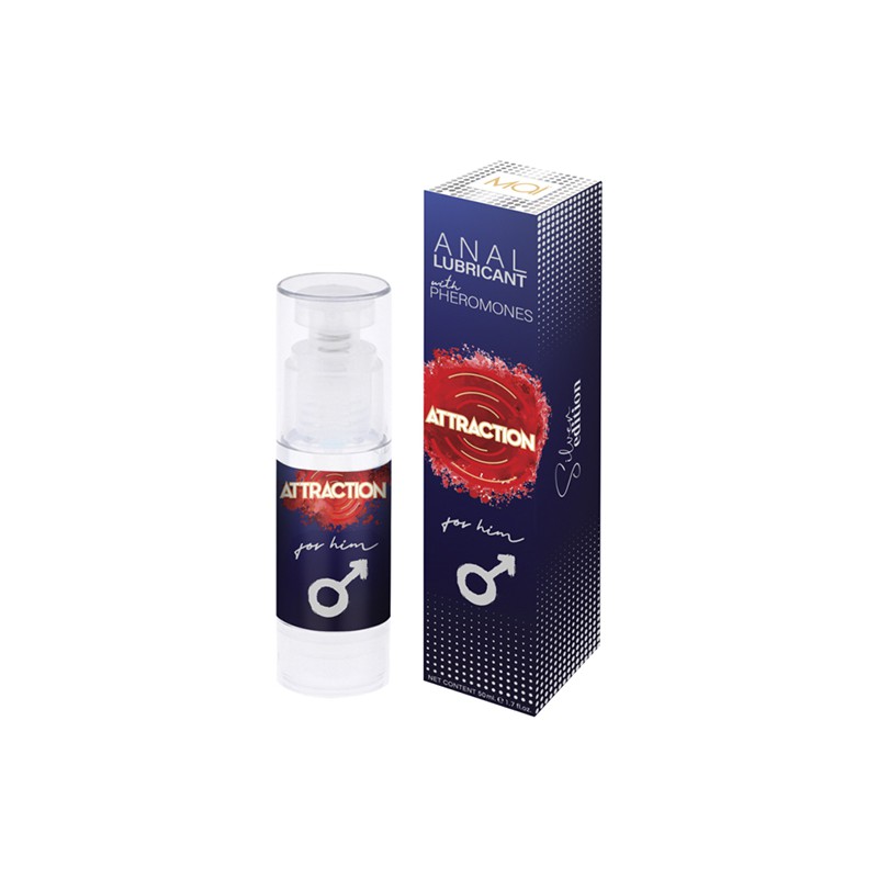 ATTRACTION LUBRICANTE ANAL CON FEROMONAS PARA ÉL 50 ML