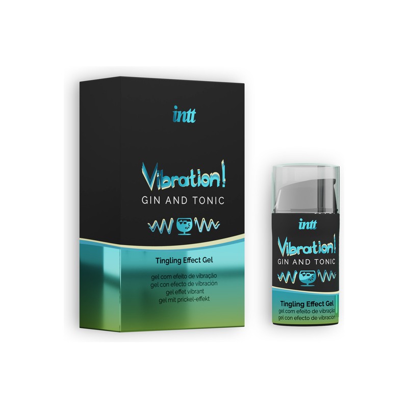 INTT VIBRATION GIN TONIC LIQUID VIBRATOR 15ML