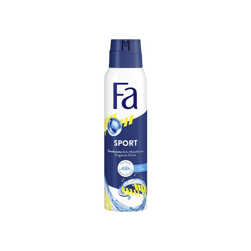 DESODORANTE SPRAY SPORT FA 150 ML.