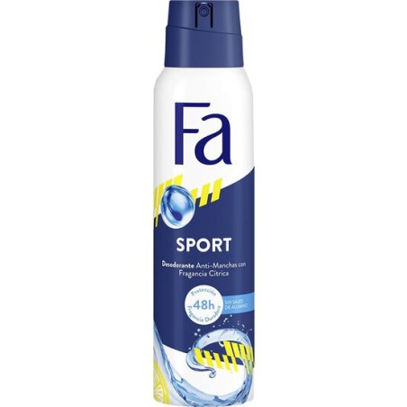 DESODORANTE SPRAY SPORT FA 150 ML.