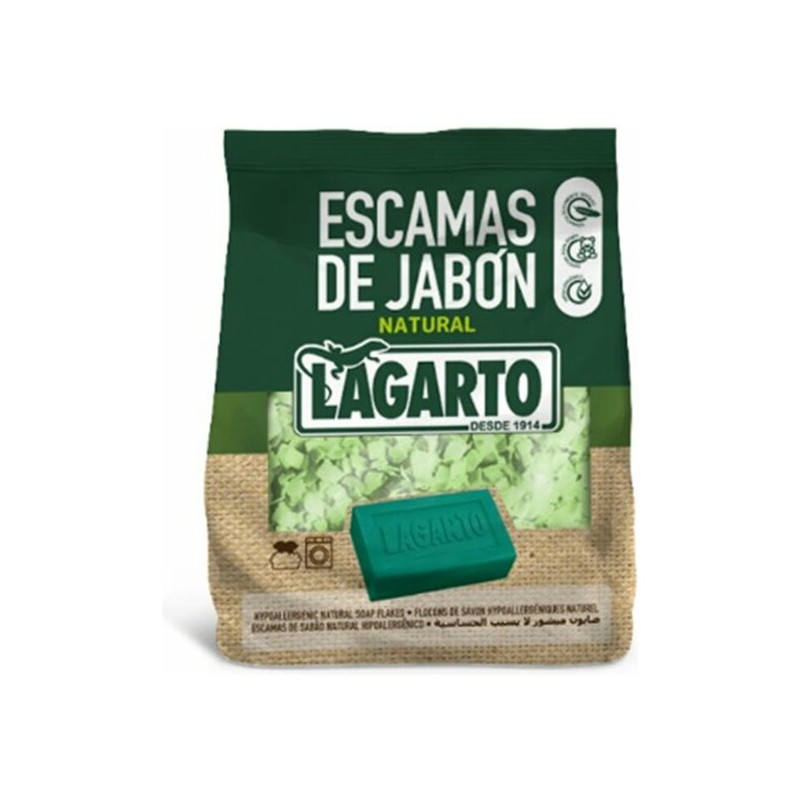 ESCAMAS DE JABÓN LAGARTO NATURAL 250GR