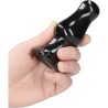 MISSY - GLASS VIBRATOR - WITH SUCTION CUP AND REMOTE - RECARGABLE - 10 VELOCIDADES - NEGRO