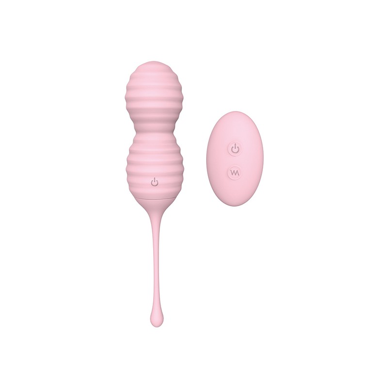 PLEASURE BALLS AND EGGS BEEHIVE PINK