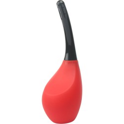 MENZSTUFF 9 HOLE ANAL DOUCHE RED/BLACK