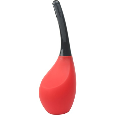 MENZSTUFF 9 HOLE ANAL DOUCHE RED/BLACK