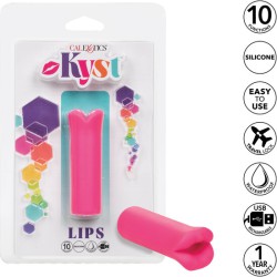 CALEXOTICS - KYST LIPS - MASAJEADOR EN FORMA DE LABIOS - ROSA