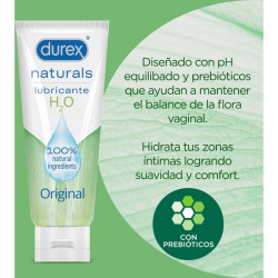 DUREX LUBRICANTE ÍNTIMO NATURALS 100 ML