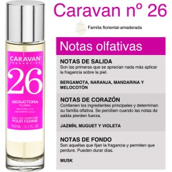 SET DE 2 PERFUMES CARAVAN PARA MUJER Nº28 Y Nº 26