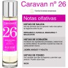 SET DE 2 PERFUMES CARAVAN PARA MUJER Nº28 Y Nº 26