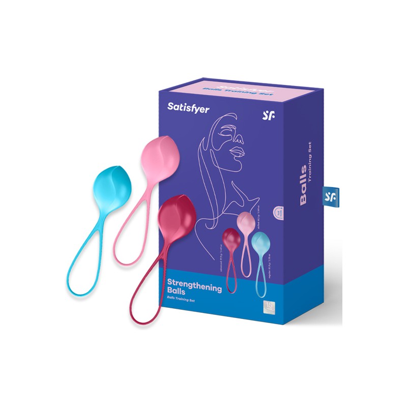 SATISFYER STRENGTHENING BALLS TRAINING SET