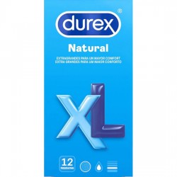 DUREX NATURAL XL 12 UDS