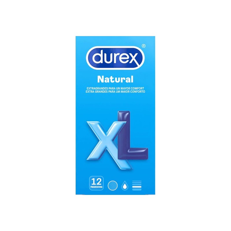 DUREX NATURAL XL 12 UDS