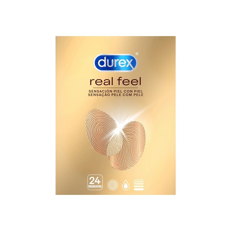 DUREX REAL FEEL 24 UDS