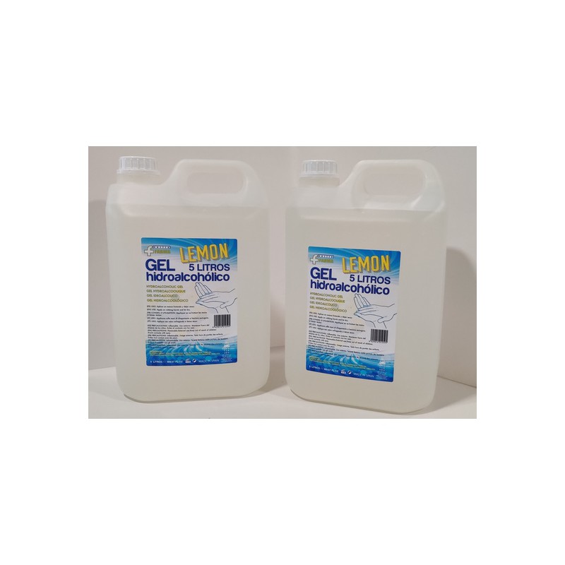 GEL HIDROALCOHÓLICO LEMON 5 LITROS