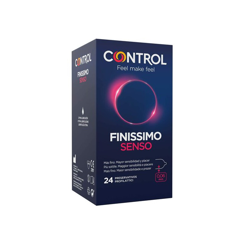 CONTROL PRESERVATIVOS FINISSIMO SENSO 24UDS