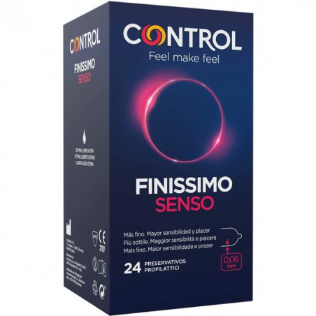 CONTROL PRESERVATIVOS FINISSIMO SENSO 24UDS