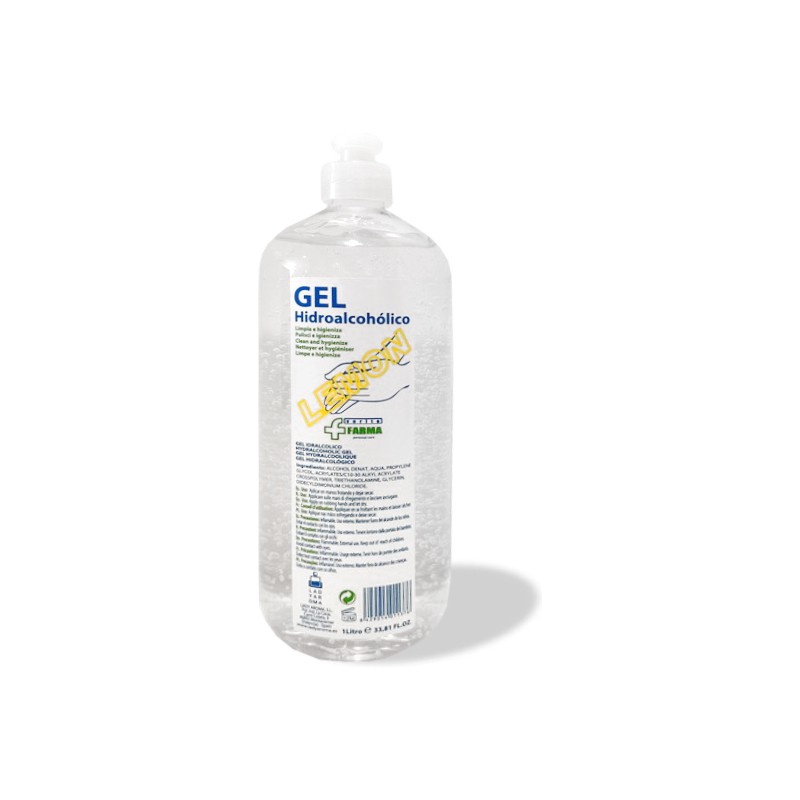 GEL HIDROALCOHÓLICO LEMON 1 LITRO