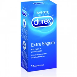 DUREX EXTRA SEGURO 12 UDS