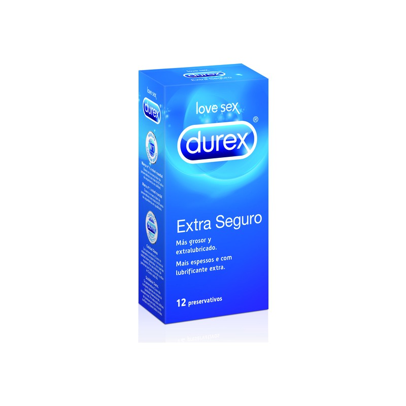 DUREX EXTRA SEGURO 12 UDS