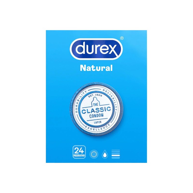 DUREX NATURAL 24 UDS