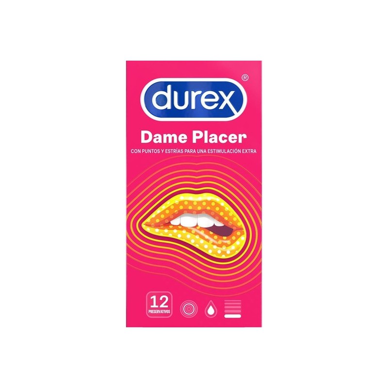 DUREX DAME PLACER 12 UDS