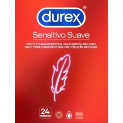 DUREX SENSITIVO SUAVE 24 UDS