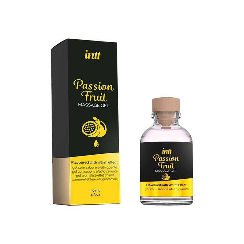 INTT MASSAGE GEL - FRUTA DE LA PASIÓN 30ML