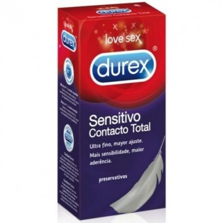 DUREX SENSITIVO CONTACTO TOTAL 6UDS