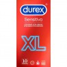 DUREX SENSITIVO XL 10UDS